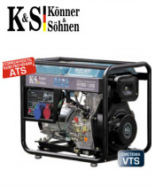 Генератор Könner&Söhnen KS 8100 HDE-1/3 ATSR