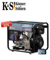 Генератор Könner&Söhnen KS 9100 HDE-1/3 ATSR