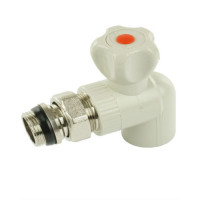 Кран радиаторный угловой THERMO ALLIANCE Ø 20-25 Кран радиаторный угловой THERMO ALLIANCE Ø 20-25