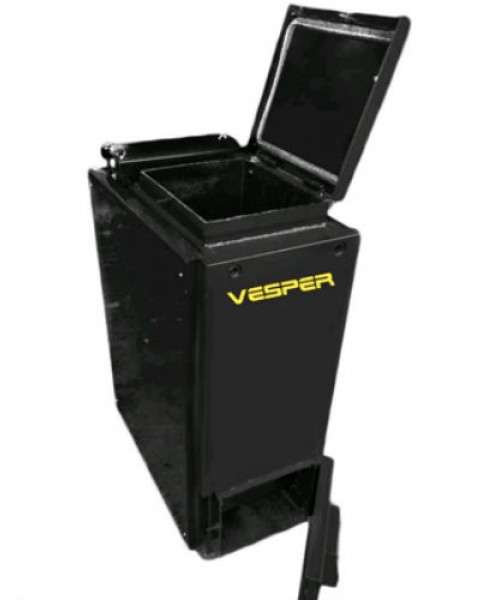 Шахтный котел Vesper 35 кВт - фото №3, в окне