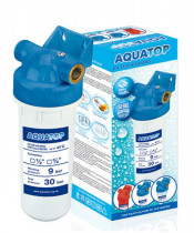 Магистральный фильтр Aquatop SL10 для холодной воды (белый) 1/2 - фото №1