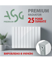 Биметаллические радиаторы ASG 300/100 (White)