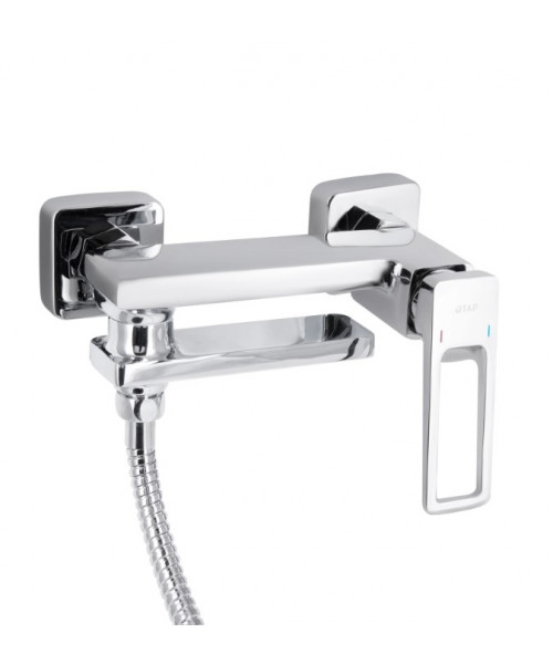Смеситель для ванны Qtap Gemini Loop QTGEM260CRM45701 Chrome - фото №3, в окне