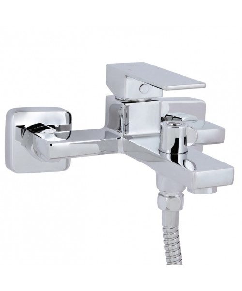 Смеситель для ванны Qtap Gemini QTGEM259CRM45681 Chrome - фото №3, в окне