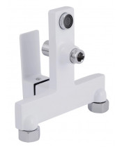 Смеситель для ванны Qtap Gemini QTGEM259CRW45683 Chrome/White - фото №3
