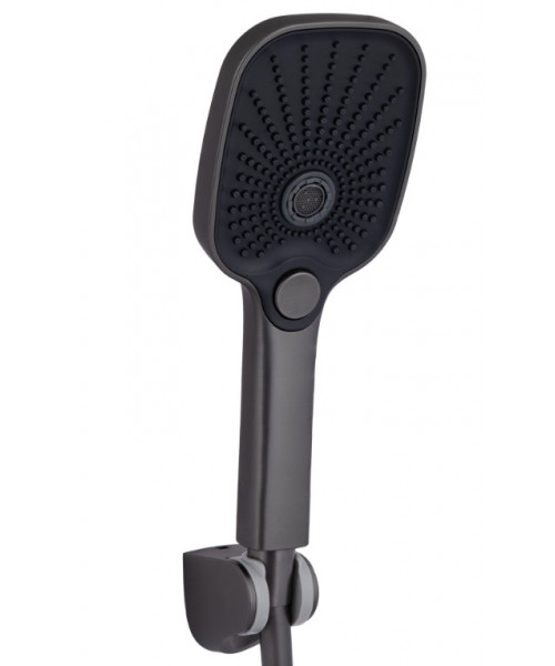 Смеситель для ванны Qtap Gemini QTGEM259GMB45684 Gunmetal Black PVD - фото №3, в окне