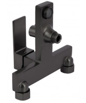 Смеситель для ванны Qtap Gemini QTGEM259GMB45684 Gunmetal Black PVD - фото №3, в окне, миниатюра