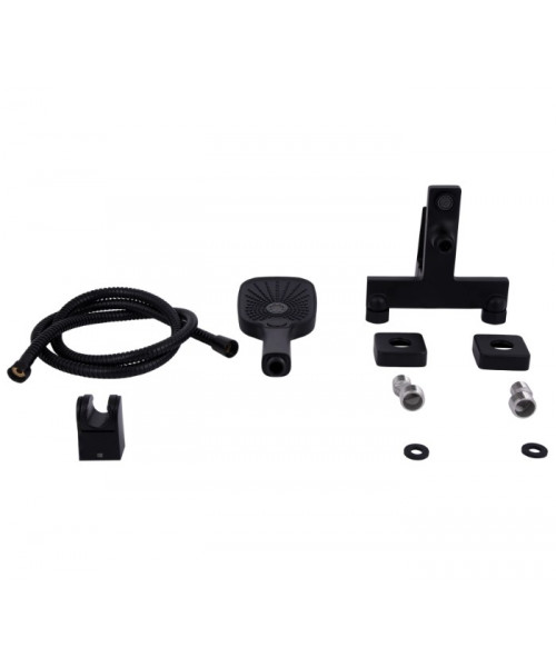 Смеситель для ванны Qtap Gemini QTGEM259BLM45682 Matt Black - фото №3, в окне