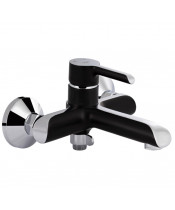 Смеситель для ванны Qtap Grand QTGRABCR006 Chrome/Black