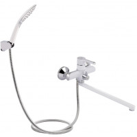 Змішувач для ванни Qtap Grand QTGRAWCR005 Chrome/White Змішувач для ванни Qtap Grand QTGRAWCR005 Chrome/White