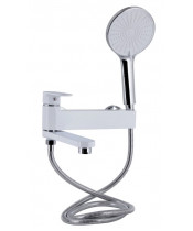 Смеситель для ванны Qtap Jay QTJAY260CRW45554 Chrome/White