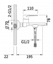 Смеситель для ванны Qtap Jay QTJAY259CRW45553 Chrome/White - фото №3, в окне, миниатюра