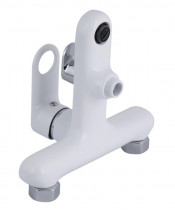 Смеситель для ванны Qtap Jay QTJAY259CRW45553 Chrome/White - фото №3, в окне, миниатюра