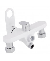 Смеситель для ванны Qtap Jay QTJAY2601CRW45552 Chrome/White - фото №3