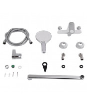 Смеситель для ванны Qtap Jay QTJAY2601CRW45552 Chrome/White - фото №2