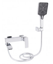 Смеситель для ванны Qtap Swan Cascada QTSWA260CRM45565 Chrome