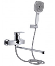 Смеситель для ванны Qtap Swan Eco QTSWA2601CRM45533 Chrome