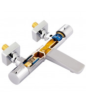 Смеситель для ванны Qtap Votice QVTC30T105GC Chrome - фото №2
