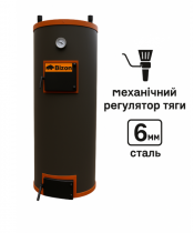 Твердопаливний котел Bizon D 10 кВт (6 мм)