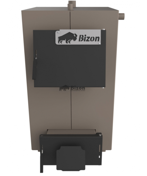 Твердотопливный котел Bizon М-180 18 кВт (5 мм) - фото №3, в окне