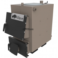 Твердотопливный котел Bizon М-120П 12 кВт с плитой (5 мм)