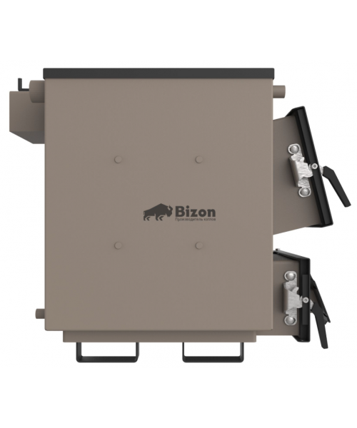Твердопаливний котел Bizon М-140П 14 кВт з плитою (5 мм) - фото №3, у вікні