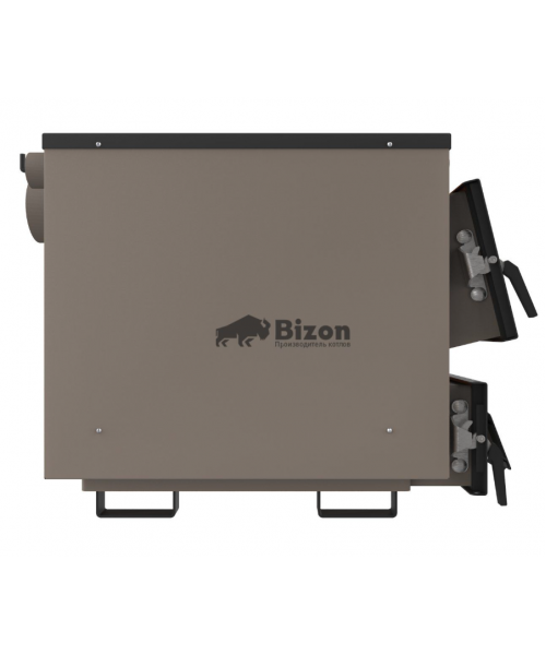 Твердопаливний котел Bizon М-120П2 Термо 12 кВт з плитою (5 мм) - фото №3, у вікні