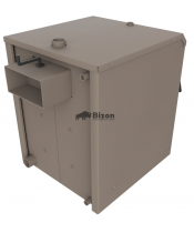 Твердотопливный котел Bizon М-140 Термо 14 кВт (5 мм) - фото №3, в окне, миниатюра