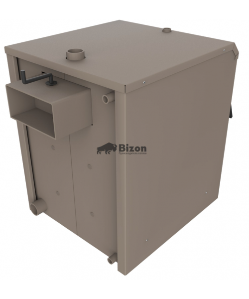 Твердотопливный котел Bizon М-140 Термо 14 кВт (5 мм) - фото №3, в окне
