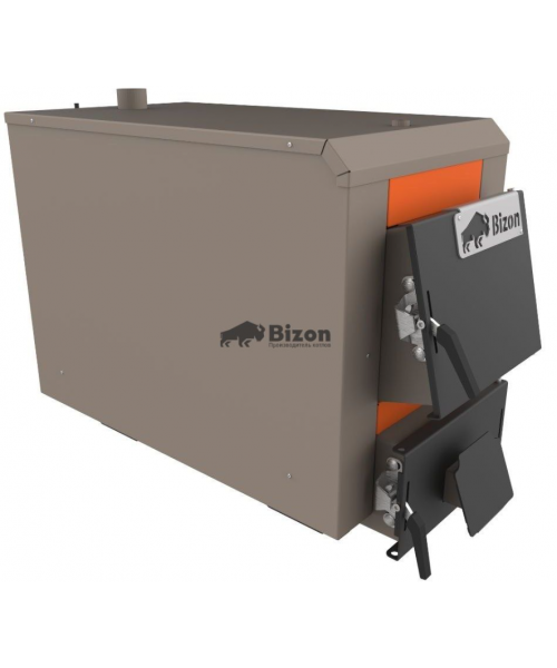 Твердотопливный котел Bizon М-200 Термо 20 кВт (5 мм) - фото №3, в окне