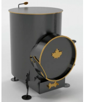 Буржуйка Canada "Шалена" 75 м3 с зольником - фото №2