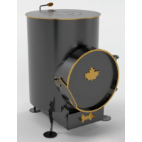 Буржуйка Canada "Шалена" LUX 75 м3 с зольником