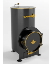 Буржуйка Canada "Шалена" LUX 85 м3 с зольником