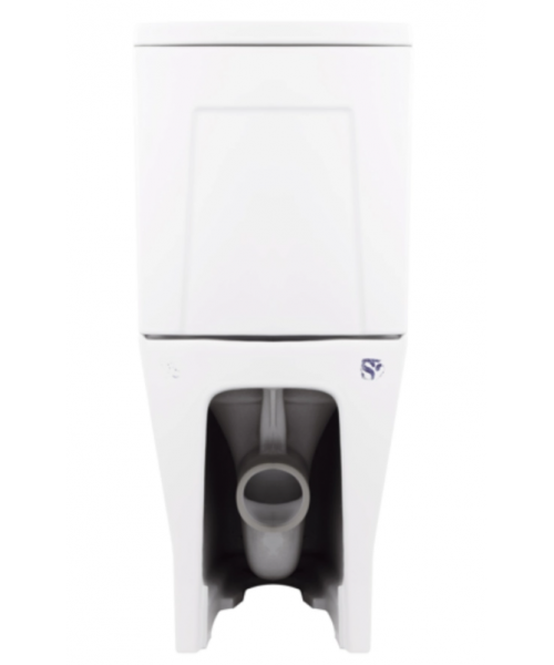 Унитаз Qtap Cardinal QT04222168AUQ3W Ultra Quiet с сиденьем Slim Duroplast / Soft-close / Quick Release  - фото №3, в окне