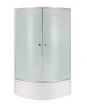 Душова кабіна Lidz Latwa SC80x80.SAT.HIGH.FR піддон Kapielka ST80x80x41