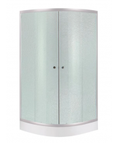 Душевая кабина Lidz Latwa SC80x80.SAT.LOW.FR поддон Kapielka ST80x80x15