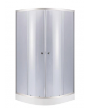 Душевая кабина Lidz Latwa SC80x80.SAT.LOW.GR поддон Kapielka ST80x80x15
