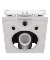 Унитаз Qtap Crow QT05335170W Rimless с сиденьем Slim Duroplast / Soft-close / Quick Release - фото №3, в окне, миниатюра