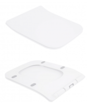 Унитаз Qtap Crow QT05335170W Rimless с сиденьем Slim Duroplast / Soft-close / Quick Release - фото №3, в окне, миниатюра