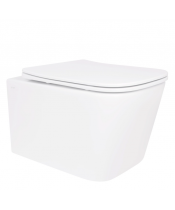 Унитаз Qtap Crow QT05335171W Ultra Quiet с сиденьем Slim Duroplast / Soft-close / Quick Release