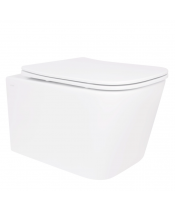 Унитаз Qtap Crow QT05335172W Ultra Quiet с сиденьем Slim Duroplast / Soft-close / Quick Release