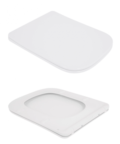 Унитаз Qtap Crow QT05335172W Ultra Quiet с сиденьем Slim Duroplast / Soft-close / Quick Release - фото №3, в окне
