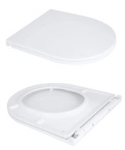 Унитаз Qtap Dove QT06228380BW Rimless с сиденьем Slim Duroplast / Soft-close / Quick Release  - фото №3, в окне, миниатюра