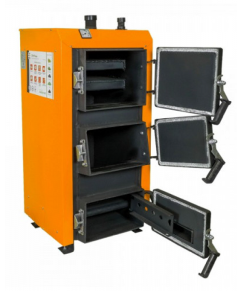 Твердопаливний котел ДТМ Форс 24 кВт - фото №3, у вікні