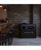 Печь-камин Duval EK-4040 левая/правая - фото №3, в окне, миниатюра