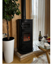 Піч-камін Duval EK-5109 BL (BLACK EDITION) - фото №2