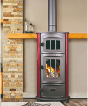 Піч-камін Duval EK-5110 - фото №3, у вікні, мініатюра