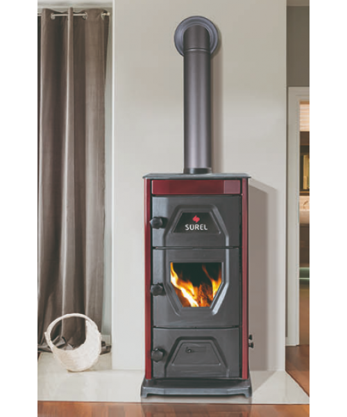 Піч-камін Duval EK-5111 BL (Black Edition) - фото №3, у вікні