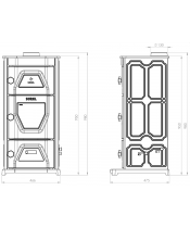 Піч-камін Duval EK-5112 - фото №2