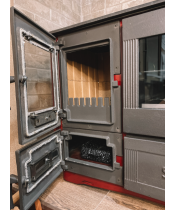 Печь-камин Duval EK-5137 - фото №3, в окне, миниатюра